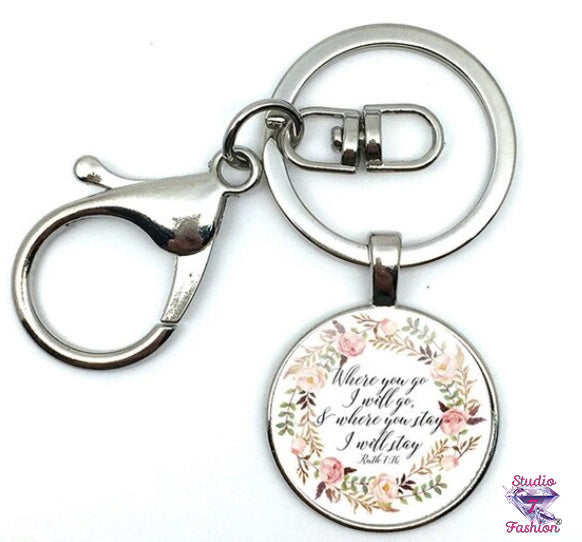 Where You Go Keychain