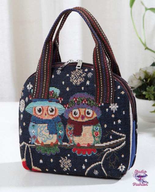 Best Friends Snowy Owl Handbag