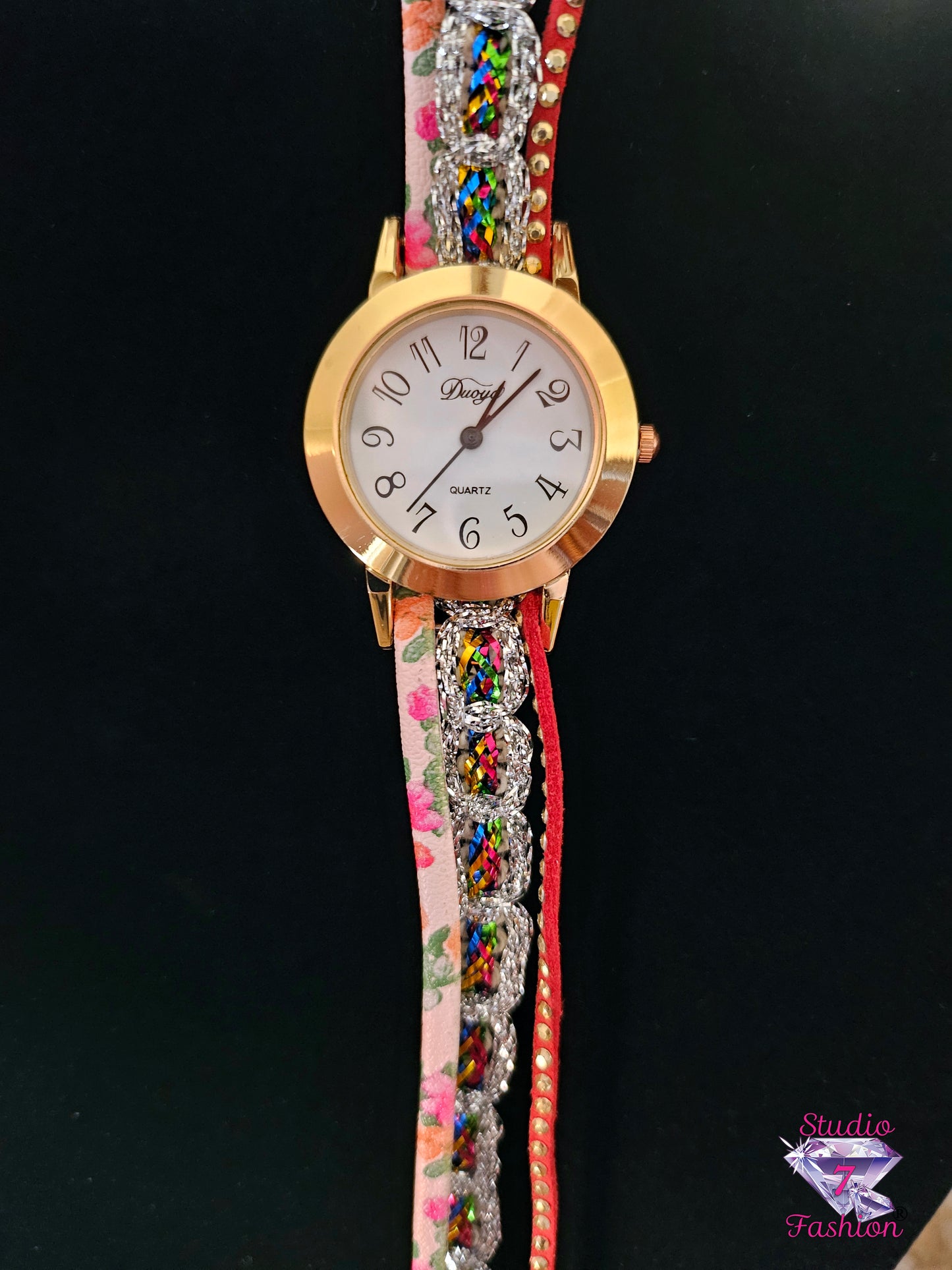 Multilayer Floral Watch