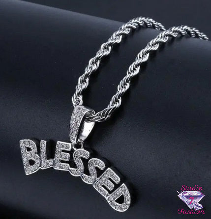 Forever Blessed Rhinestone Necklace