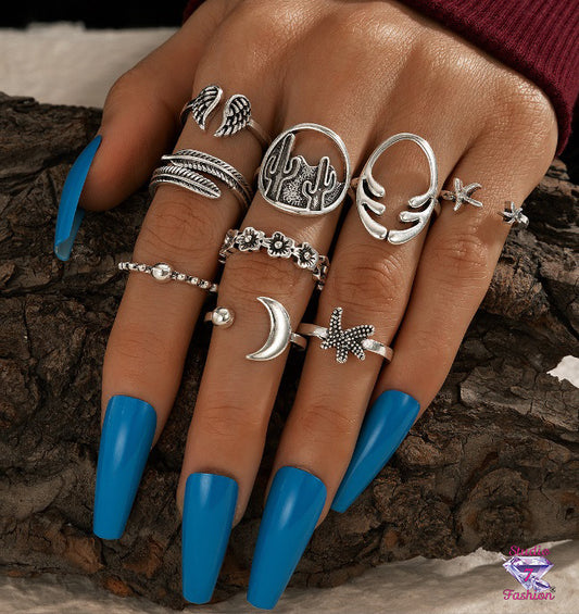 In The Desert Knuckle Ring Set