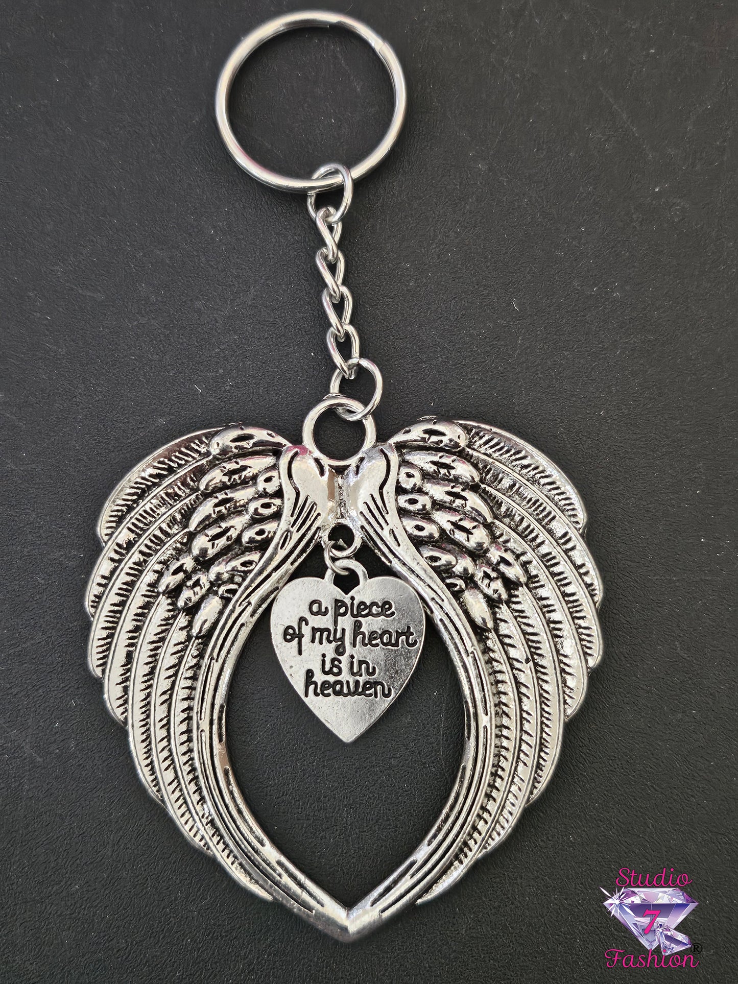 A Piece of My Heart Keychain