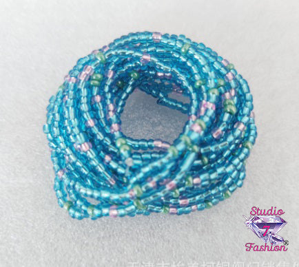 Turquoise Beaded Wrap Bracelet