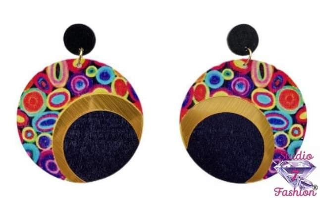 Artistic Colorful Earrings