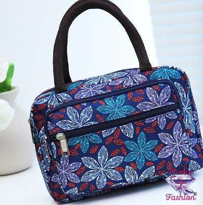 Blues Floral Handbag