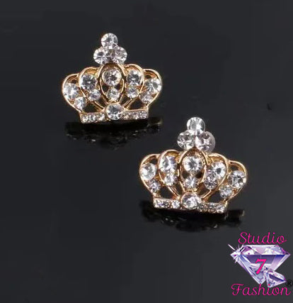 Princess Rhinestone Earrings