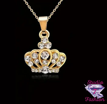 Princess Rhinestone Necklace