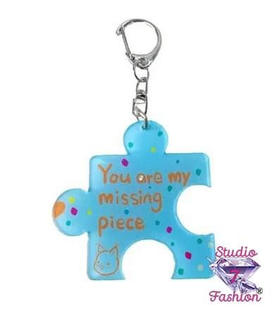 My Missing Puzzle Piece keychain