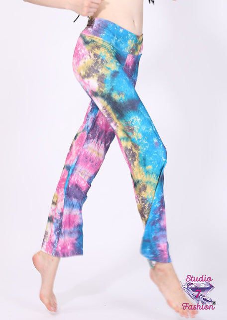 Psychedelic Tie Dye Leggings