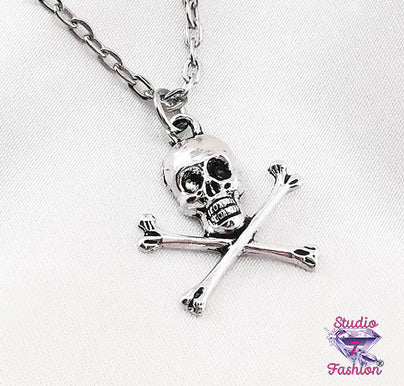 Pirate Cross Bones Necklace