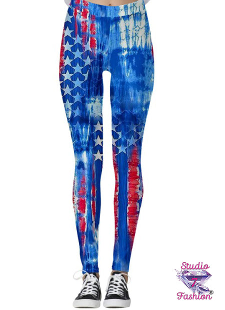 Proud USA Leggings