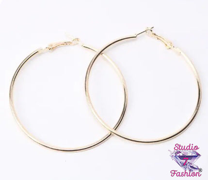 Simplicity Gold Hoop Earrings