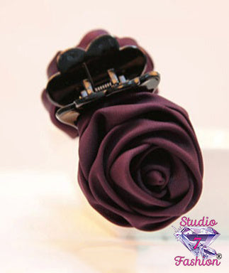 Deep Purple Rose Hairclaw