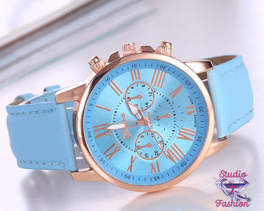 Exquisite Baby Blue Watch