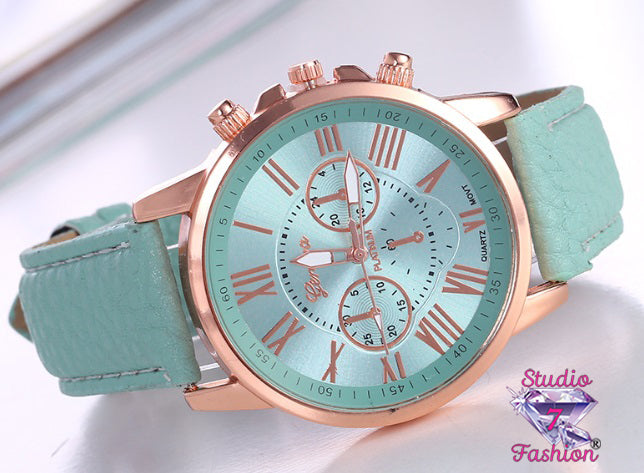 Exquisite Sea Foam Green Watch