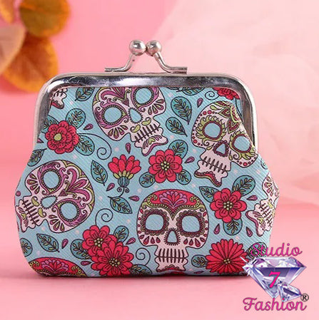 Dia de los Muertos Change Purse