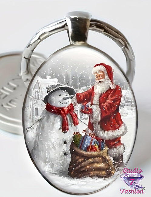 Santa's Helper Keychain