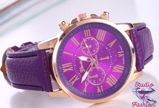 Exquisite Royal Purple Watch