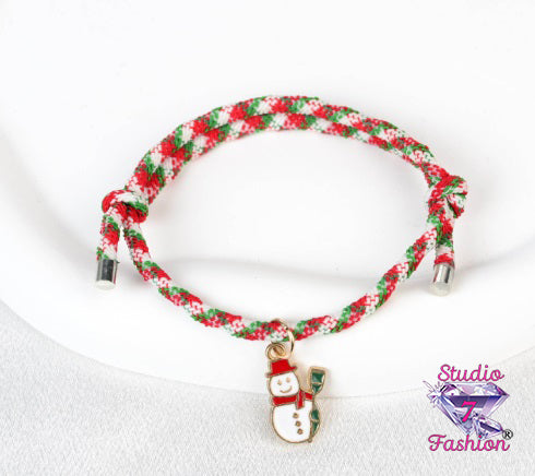 Festive Time Snowman Bracelet