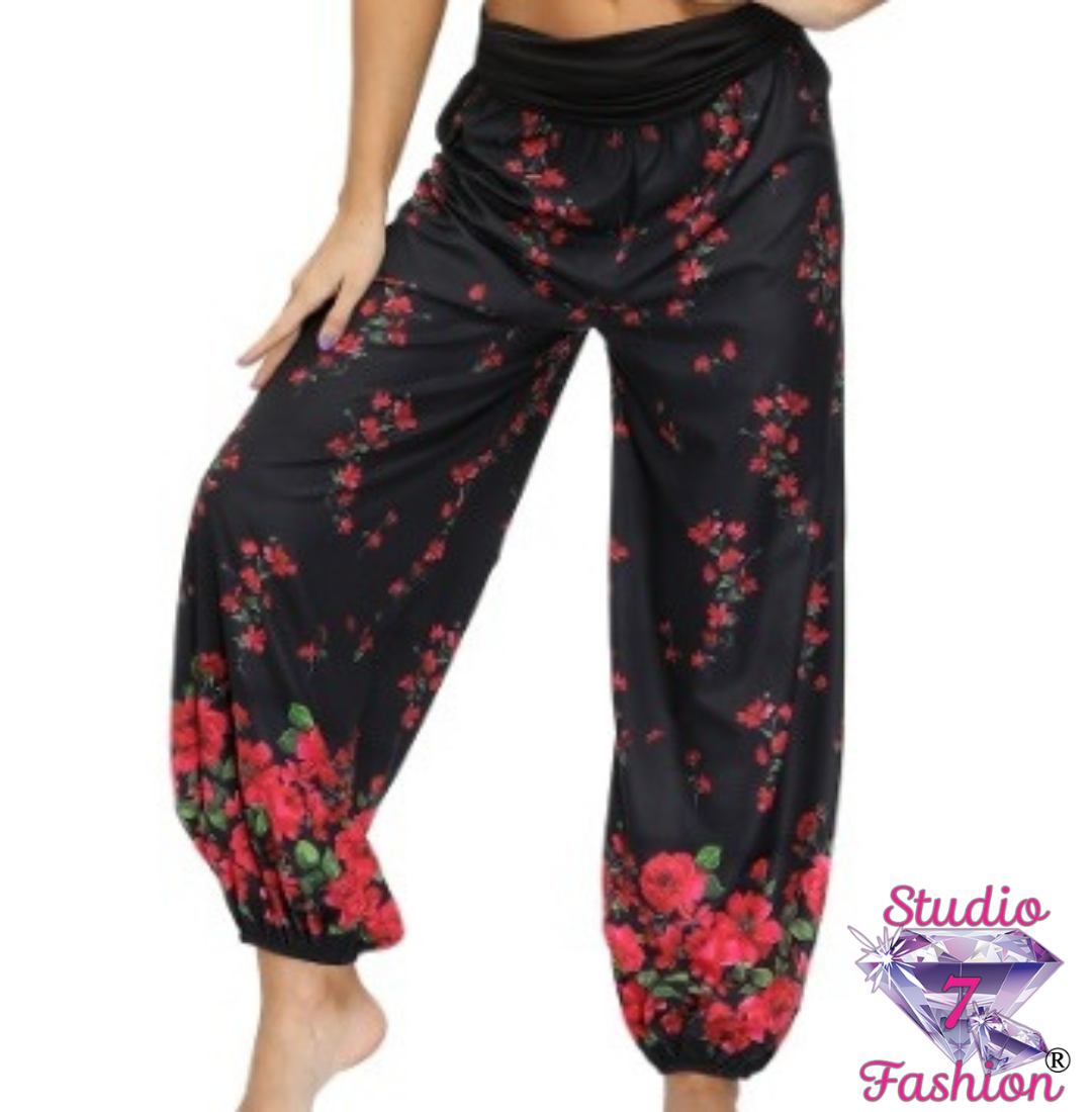 Bountiful Roses Lounge pants (Large)