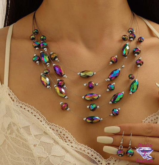 Fabulous Statement Necklace and Earrings Set