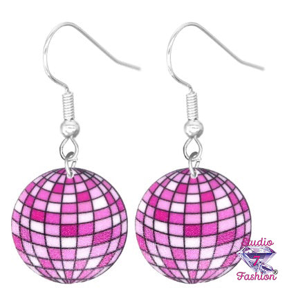 Groovy Disco Ball Earrings