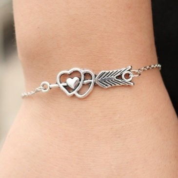 Straight Through My Heart Bracelet