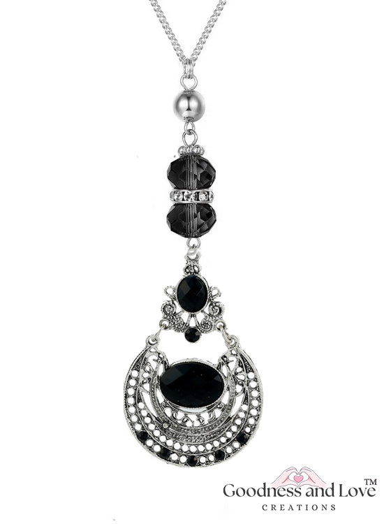 Midnight Cascade Necklace