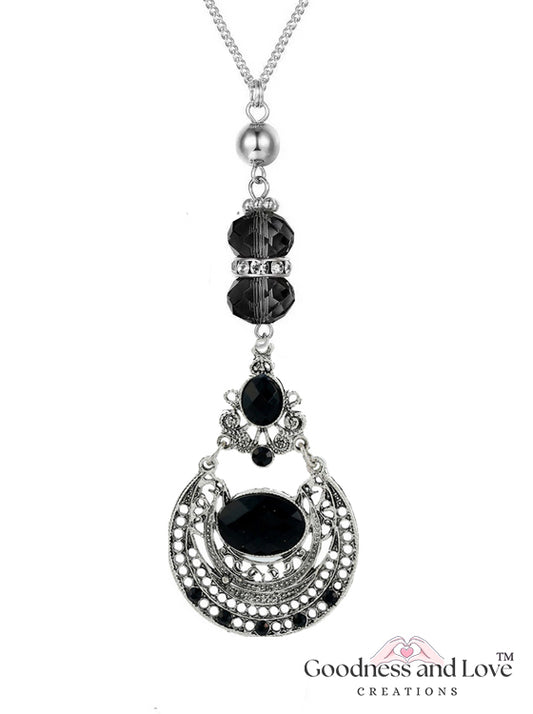 Midnight Cascade Necklace