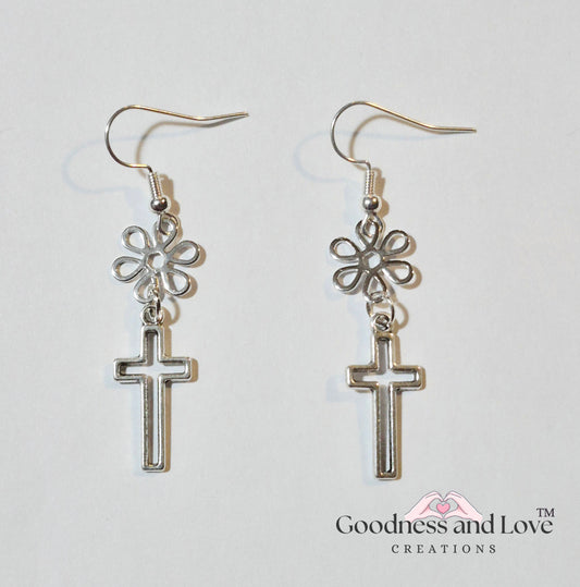 Serenity Drop Faith Earrings