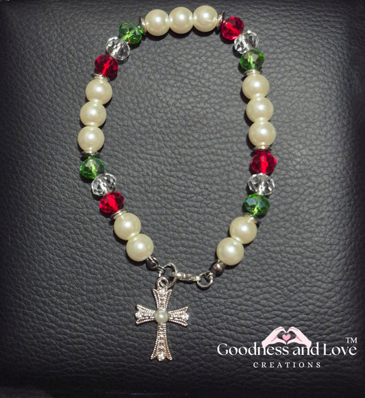 Faithful Radiance Beaded Bracelet