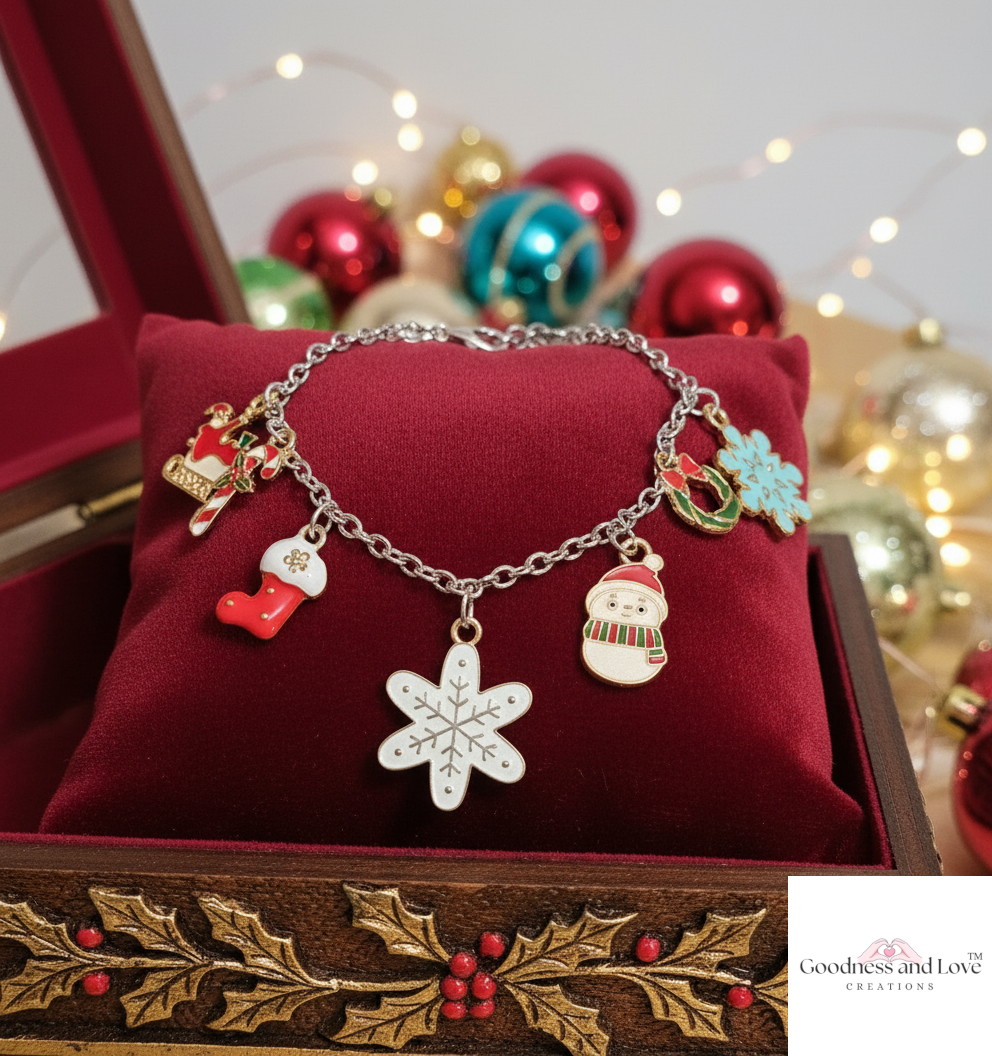 Christmas Memories Charm Bracelet