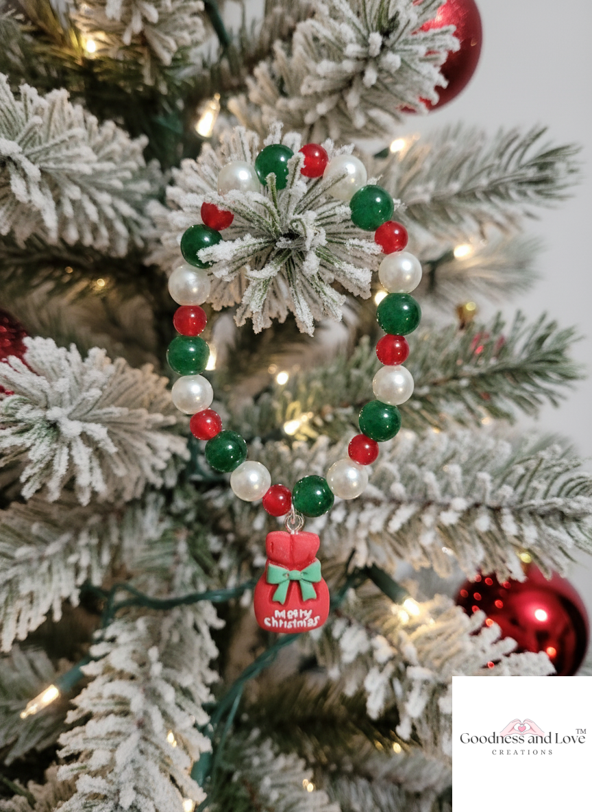 Christmas Joy Stretch Bracelet