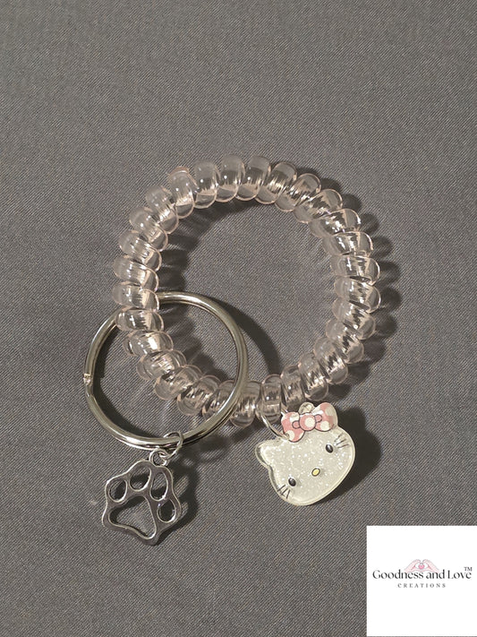 Hello Kitty Keychain Wristlet