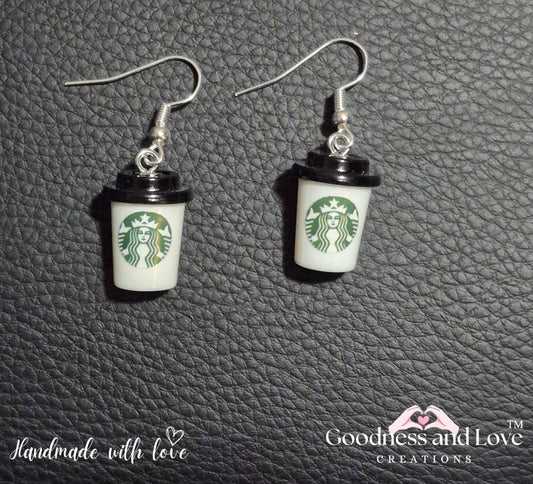 Coffee Earrings