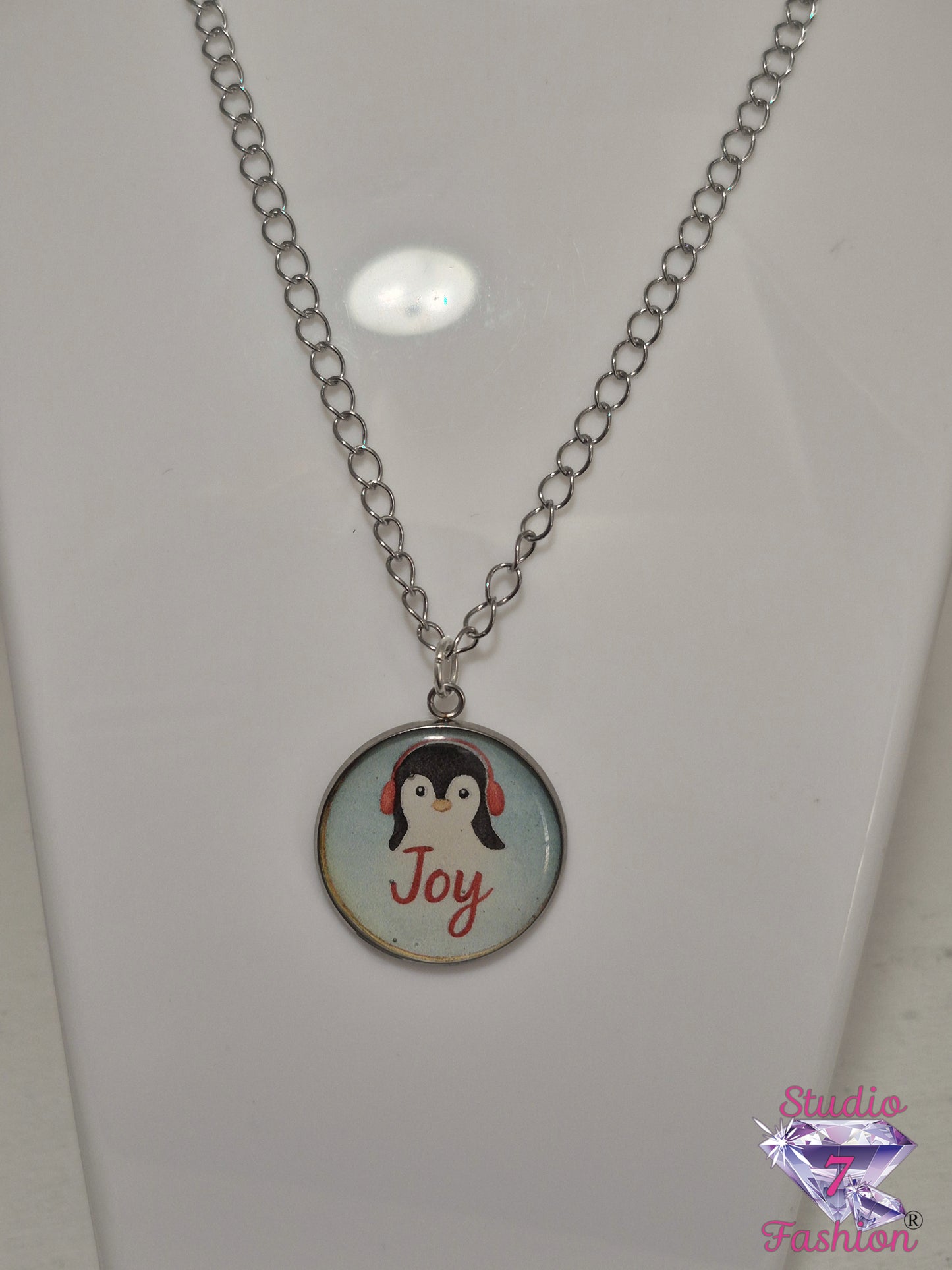 Joyful Penguin Necklace