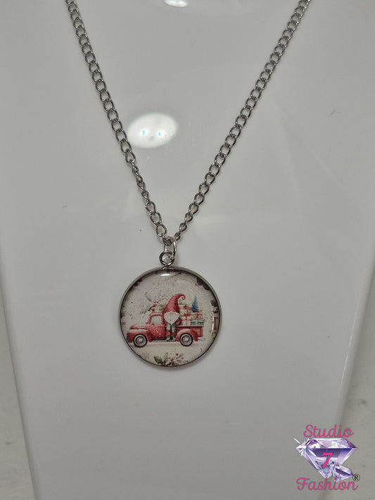 Gnome For The Holidays Necklace