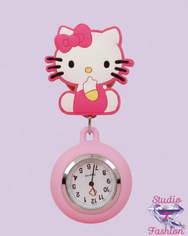 Happy Kitty FOB Watch