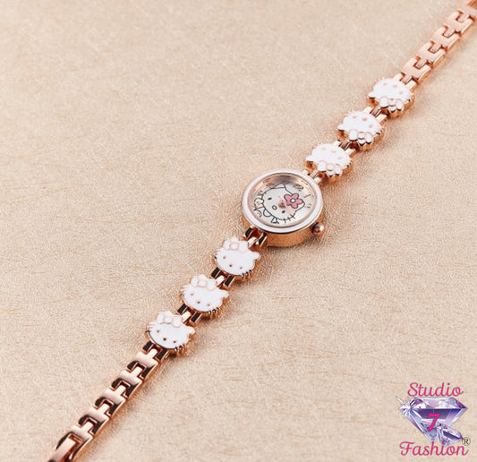 Rosy Hello Kitty Watch