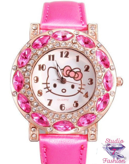 Magnificent Magenta Hello Kitty Watch