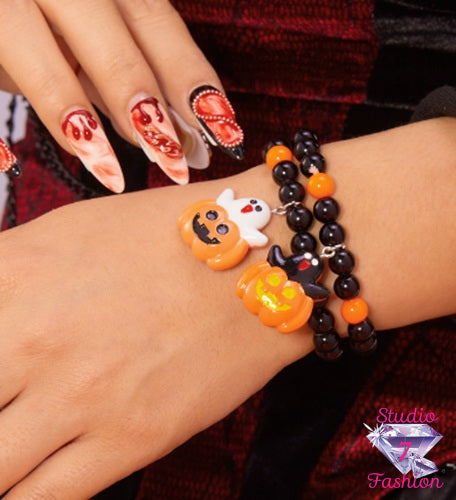 Spooky & Sweet Stretch Bracelet Set