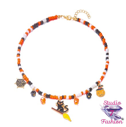 Witch’s Flight Beaded Necklace