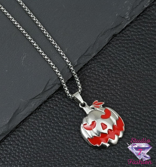 Crypt Keeper Necklace-Red