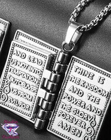 The Lord's Prayer Book Necklace