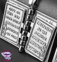 The Lord's Prayer Book Necklace