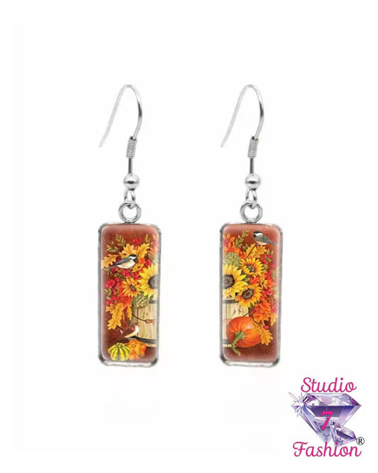 Pumpkin Harvest Earrings