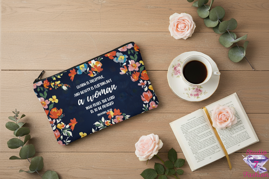 Multifunctional Bible Verse Bag-Proverbs 31:30